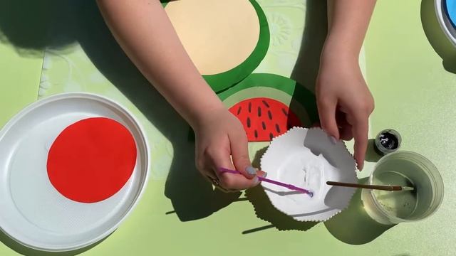 Аплікація. Літо. Ягоди та фрукти смотреть онлайн