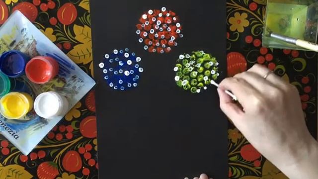 #сидимдома #школа64 Рисование цветы шары смотреть онлайн