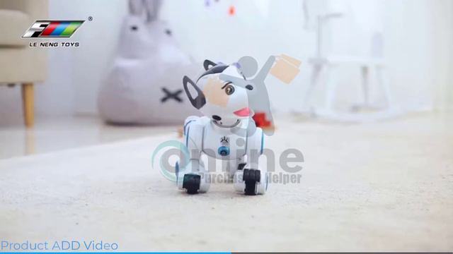 Fisca Remote Control Robotic Dog RC Interactive Intelligent Walking Dancing Programmable Robot Pupp смотреть онлайн