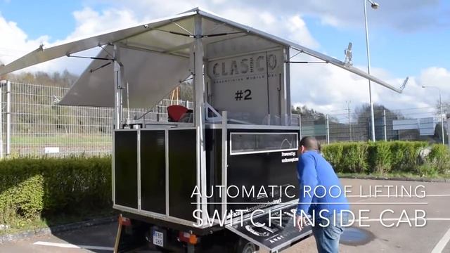 Трицикл для быстрой еды  FoodTruck