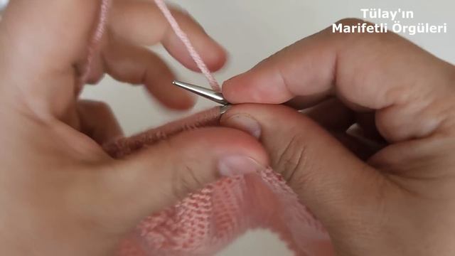 1 Yumaktan 1 Yelek 🎉 Yakadan Başlama Kolay Örgü Bebek Yeleği Modeli #knitting