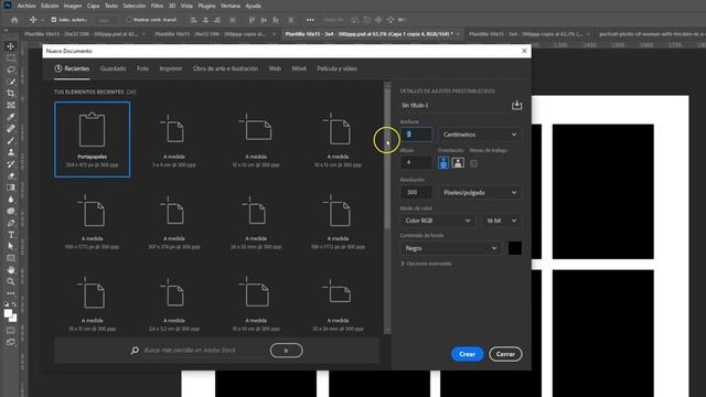 Plantillas para imprimir fotos de carnet en Photoshop смотреть онлайн