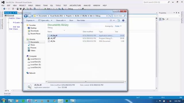 What is dll File And How do i use it in visual studio смотреть онлайн
