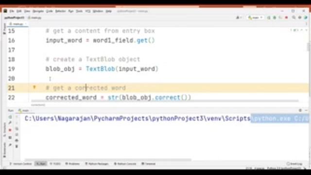 #Lec60: How to Create Spelling Checker App Using Python | GUI Tkinter Project|Hostbox cse