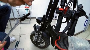 Kugoo M5 | Устраняем скрип рулевой | Сервис |