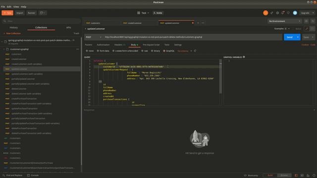 Spring REST POST, PUT, PATCH, DELETE APIs vs GraphQL Mutation смотреть онлайн