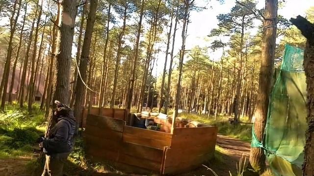 Part 1: Defend the TOWN!!! Airsoft sniper on the front line!!! смотреть онлайн