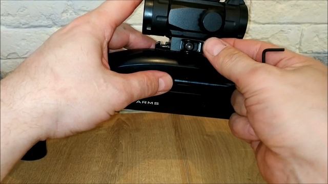 Крепление коллиматора Leapers 1*28 UTG-3. Неудачная пристрелка.