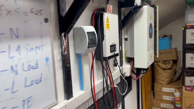 Deye 6kW, 3,28kWp, AGM 27kWh