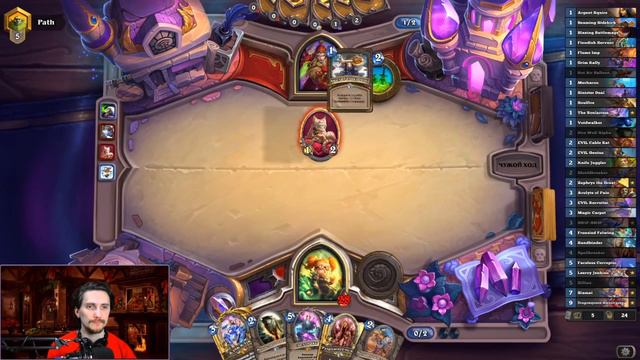 Зулендер (Хайлендер Зу Чернокнижник) Hearthstone Натиск Драконов // Пробуждение Галакронда 🐲 смотреть онлайн