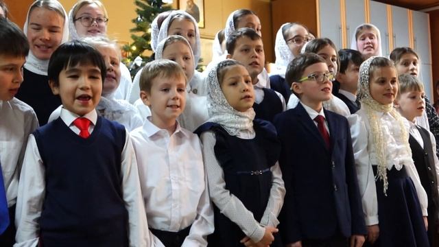 Рождественский вертеп у храма | #voskrecka смотреть онлайн