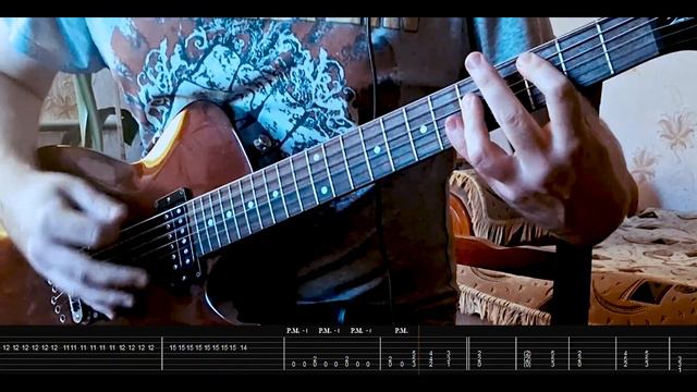 Epica - Victims of Contingency (guitar cover with TAB) смотреть онлайн
