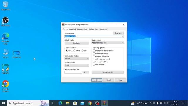 How to Split Large File into Multiple Smaller Files using WinRAR смотреть онлайн