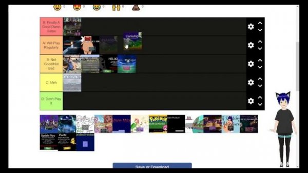 1k Special: Vore Games/Mods Tierlist