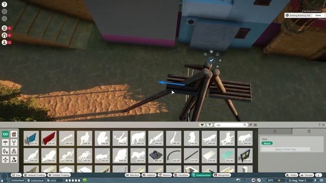 The Climbing Need explained - Planet Zoo Climbing Frame Build - Mandrill Habitat смотреть онлайн