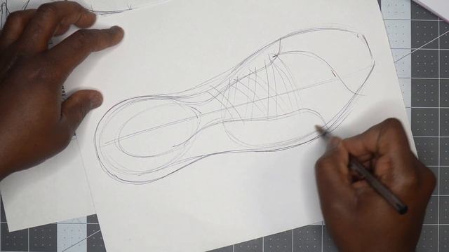 How to draw a shoe - top down or toe down view смотреть онлайн