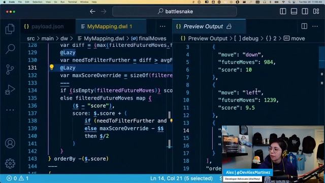 Why is my snake not working :( | Battlesnake | MuleSoft API | DataWeave programming | live coding смотреть онлайн