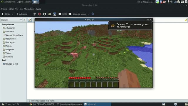 como solucionar el error de minecraft(tlauncher en linux) (huayra 6) смотреть онлайн