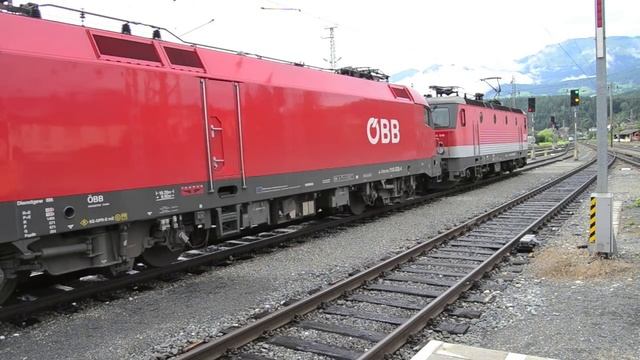 Zugverkehr an der Tauernbahn / Spittal an der Drau / 26.07.2014 смотреть онлайн