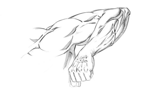 Lesson 12. Drawing a Dynamic Arm Example 1 P4 смотреть онлайн