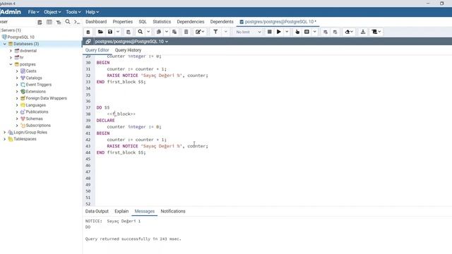 01 - PL/pgSQL Block Structure смотреть онлайн