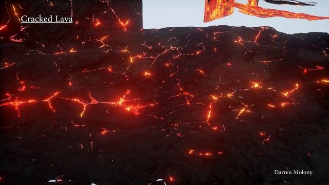 UE4 ice and lava shaders смотреть онлайн