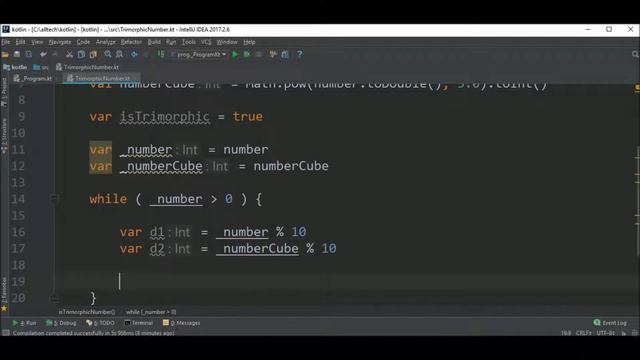 trimorphic number in kotlin смотреть онлайн