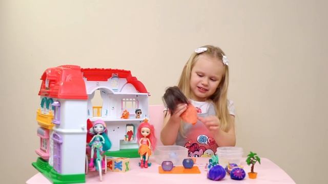 Энчантималс куклы, обзор моих кукл, играем с куклами enchantimals. Видео для детей. #Энчантималс смотреть онлайн