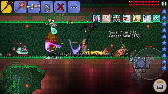 Let's Play Terraria (1.2.13) iOS- CRAZY FROST MOON! Episode 63 смотреть онлайн