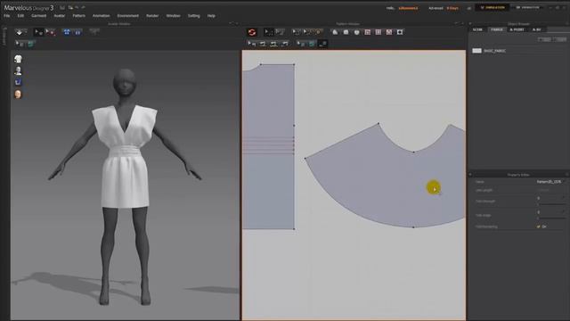 How To Use Marvelous Designer - Beginner Tutorial step by step смотреть онлайн