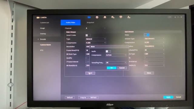How to disable audio recording on Dahua Recorder (NVR and XVR) смотреть онлайн