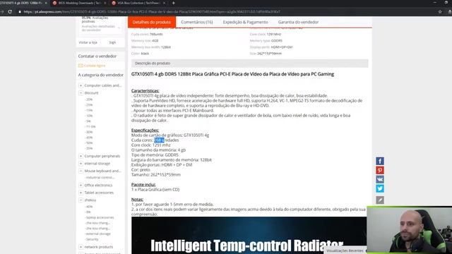 GTX 1050 ti Fake Aliexpress Só dor de cabeça! смотреть онлайн