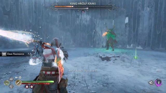 God of War Ragnarok: Berserker King Boss fight ( King Hrolf) - No Damage -GMGOW смотреть онлайн