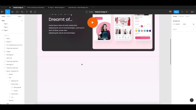 Creative Agency Website Design (2021 Trends) || Figma tutorial | Landing Page Design | Glass Effec смотреть онлайн