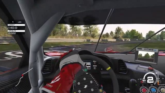 Assetto Corsa Ver.1.14 Update - Hotlap - Ferrari 458 GT2 - Nurburgring
