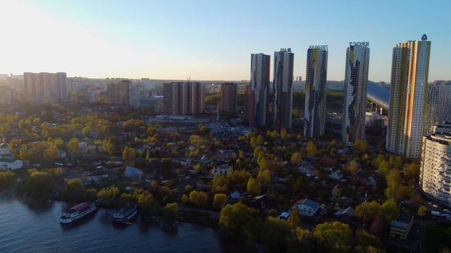 Набережная Павшинская пойма Красногорск смотреть онлайн