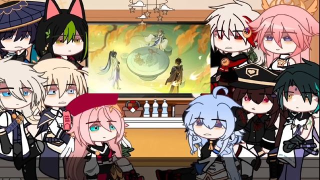 Genshin Impact react to Archons : Zhongli ! || pt.2/4 || Genshin Impact || смотреть онлайн