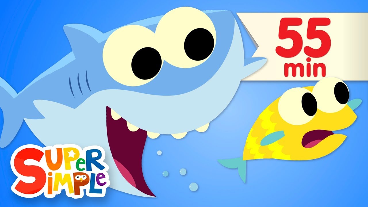 Baby Shark (Акулёнок ду ду ду) - мультфильмы и песни для детей смотреть онлайн