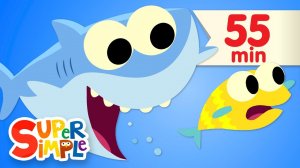 Baby Shark (Акулёнок ду ду ду) - мультфильмы и песни для детей