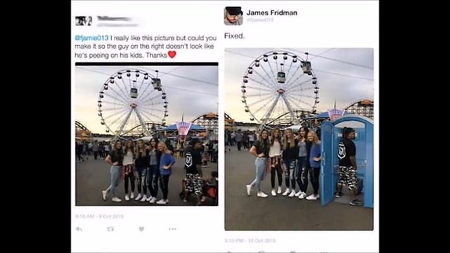 15+ Photoshop Requests That Are Taken Literally By James Fridman #2 смотреть онлайн