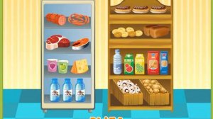 Развивающий мультик для ребенка. Ищем продукты питания с ребенком