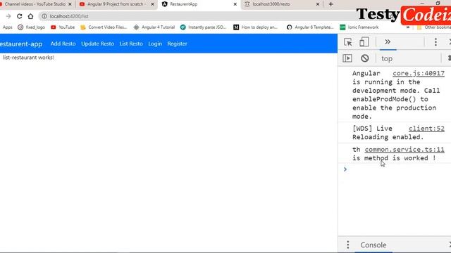 Angular 9 projects|Restaurants Application in angular| Fetch data from api|Create service in Angula смотреть онлайн