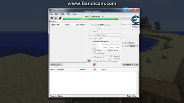 How to hack minecraft with Cheat Engine 6.3 смотреть онлайн
