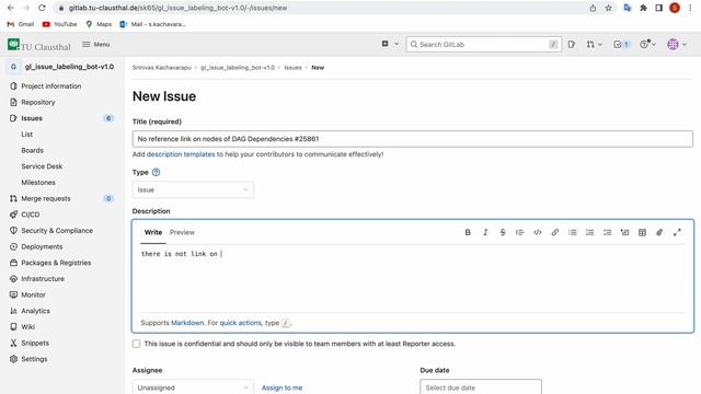 GitLab/GitHub automated issues label bot смотреть онлайн