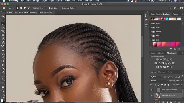 High-End Skin Retouching For Beginners In Photoshop | Dodge & Burn, Color Grading | Full Tutorial