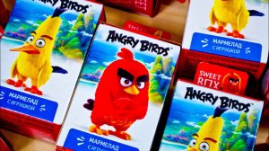 Энгри Бердс в Кино в сюрпризах от Sweet Box The Angry Birds Movie 2016 на русском языке