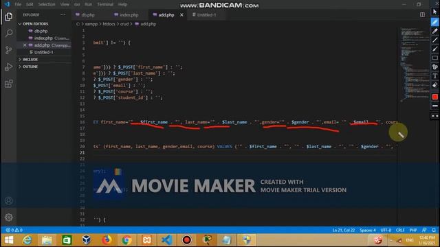 Basic Web Development using PHP, CSS ,Bootstrap and Mysql смотреть онлайн