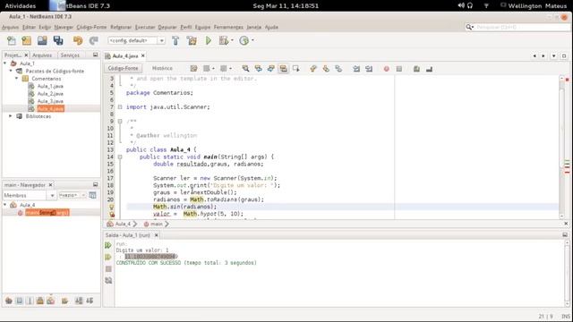 Java - A Classe Math Aula 6 смотреть онлайн