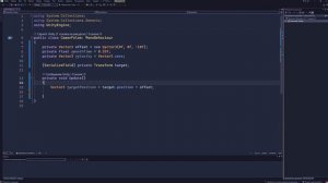 как сделать слежение камеры за персонажем, в unity2D.