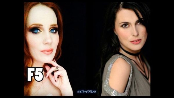 Simone Simons v.s. Sharon Den Adel Vocal Battle
